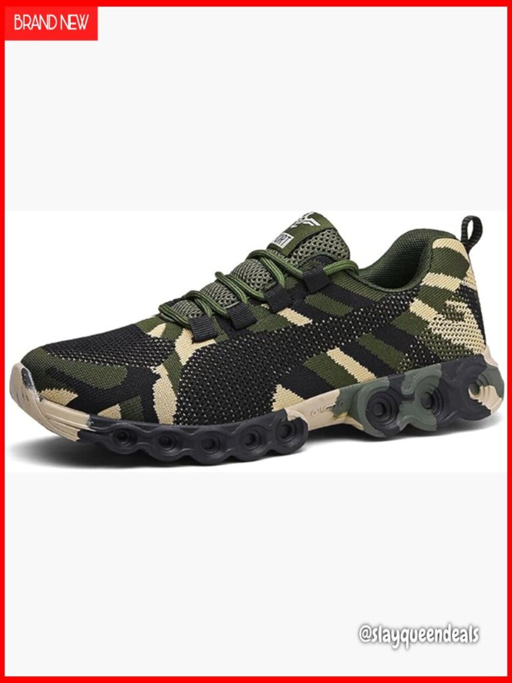 Mesh Camouflage Athletic Sneakers Non-Slip Walking Running Tennis Shoes